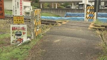 踏切で特急列車にはねられ男子中学生死亡　国の運輸安全委員会が発生時刻に合わせて原因調査【長野・大町市】