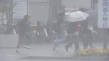 長野県内は大気の状態不安定　非常に激しい雨が降った所も　北部と中部では低い土地の浸水・河川の増水・土砂災害に警戒を【長野】