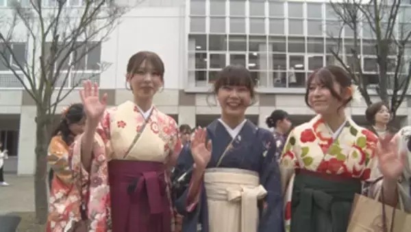 「ありがとうと伝えたい！」松本の大学で巣立ちの春【長野】