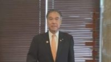 ５期目を目指して出馬表明　夏の長野県知事選へ現職の阿部知事【長野】