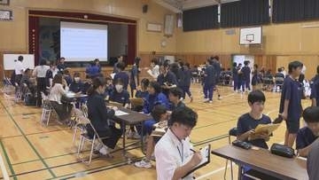 松本市の中学校で社会人招いた座談会　将来働く上でのさまざまな考え知る【長野】
