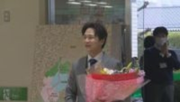 光井・津山市長が初登庁【岡山】