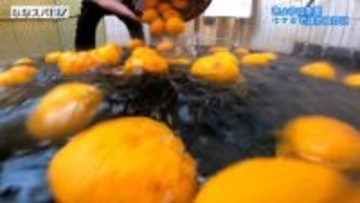 冬至にゆず湯サービス／岡山市内のスーパー銭湯【岡山】