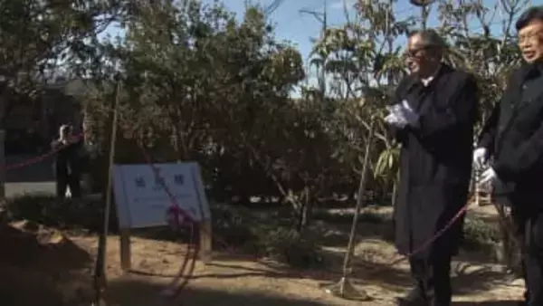 旭川荘で故・延原正さんの功績たたえる記念碑除幕／岡山南RC【岡山】