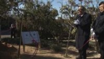 旭川荘で故・延原正さんの功績たたえる記念碑除幕／岡山南RC【岡山】