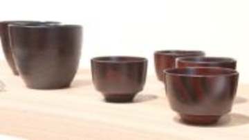 米出身・デービッドさん制作の郷原漆器ずらり／天満屋岡山店で初の個展【岡山】