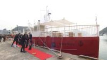 北前船モチーフにした観光船「備前丸」が完成／備前市が建造【岡山】