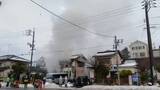 「米子市の美容室で火災「1階から火が見える」との通報　60代女性が避難　約1時間半後に鎮火（鳥取）」の画像1