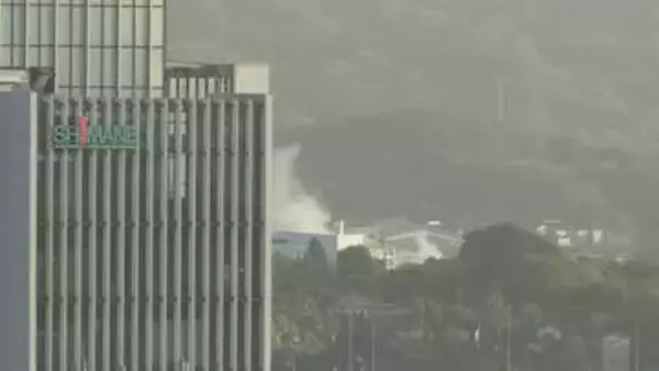 【速報】松江市で火災…住宅地から白煙あがる　現場はJR乃木駅近くとの情報（島根）