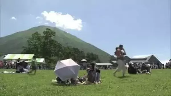 大山で恒例の「まきば祭」大自然に囲まれながら「牛乳」で乾杯！地元の食材のおいしさ体感（鳥取・伯耆町）