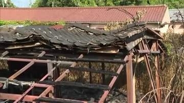 【続報】たき火が燃え広がり…不動産会社事務所3棟を全焼　男性1人が火傷で救急搬送（島根）