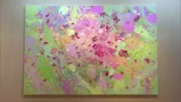 日々のガーデニングから閃き…花の“生命力”描く　画家・坂本和也さんの8年ぶりの個展開催（鳥取）