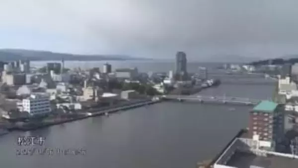 島根県東部でM6.2の地震　松江市など震度5強　鳥取西部で長周期地震動「階級4」観測