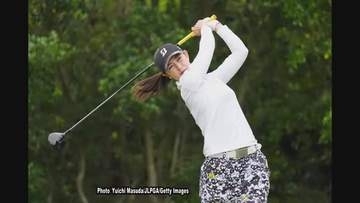 女子ゴルフ「北海道Meijiカップ」松江市出身の浜崎未来選手が8位タイで最終日へ　首位と3打差