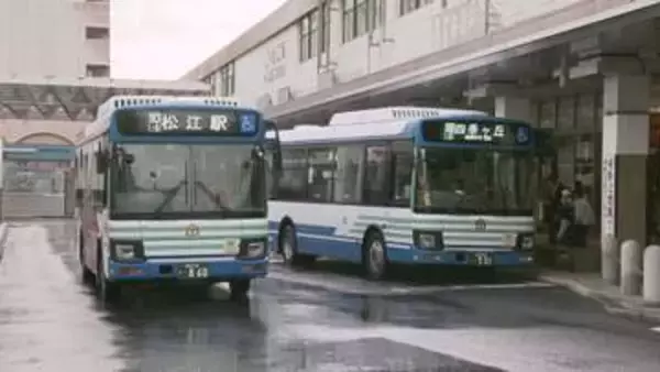 松江市のバス路線に大きな変化…“ライバル”同士が手を組み「共同運行」　深刻化する運転手不足背景に路線維持と利便性向上へ　30年ぶりの運賃改定も【島根発】