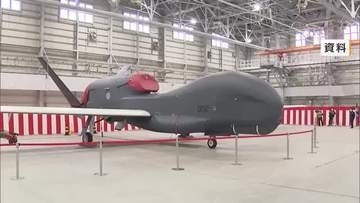 「グローバルホーク」胴体の一部か　鳥取市沖の海底から機体の一部を回収（鳥取）
