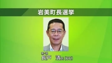 岩美町長選告示　現職の長戸清氏のみ立候補　無投票再選か（鳥取）