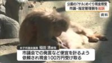米子市のサル管理巡る贈収賄事件で米子市議会議員の男らを起訴（鳥取地検）