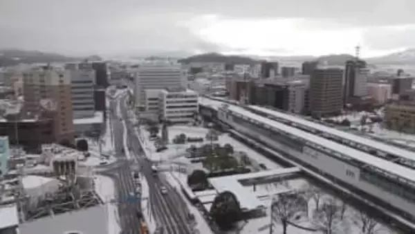 新春寒波の影響続く…JR西日本中国エリアで運休など相次ぐ　高速バスも多数の運休便