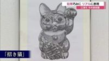 まるで写真！？鉛筆を巧みに…立体感や質感リアルに表現　鉛筆画家・大森浩平さんの力作16点紹介（島根）