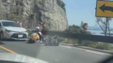 【続報】バイク運転の男性が死亡…出雲市大社町の県道で普通乗用車と衝突（島根）