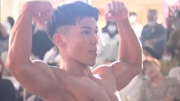 「筋肉は地域の安全のために」島根県警の20歳警察官が“山陰最強”決めるボディビル大会で島根王者に