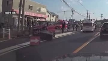 軽自動車の単独事故で老夫婦死傷　87歳妻が死亡…運転の90歳夫が負傷　対向車線越え変圧器に衝突　島根