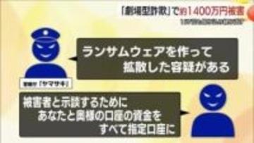 ７０代男性が騙され１５７回にもわたり送金…「劇場型詐欺」で約1438万円被害（島根・松江市）