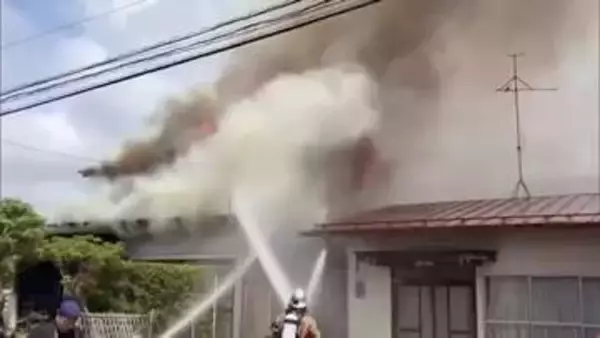 出雲市の住宅で火事　午前11時前にほぼ消し止められる（島根）