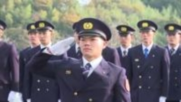 新人消防士36人が命を守る最前線への決意新た…消防学校で卒業式　訓練の成果披露　（島根）