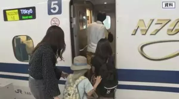 ゴールデンウィークの山陽新幹線　予約ピークは下りが５月２日、上りが５日　「のぞみ」は全席指定に