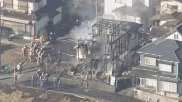 遺体は祖母（83）と判明　東広島市の住宅火災　１階の居間部分の焼損激しく　出火原因を調査　広島