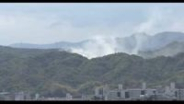 【速報】「家が燃えている」広島市西区で住宅火災　消防車１５台が出動