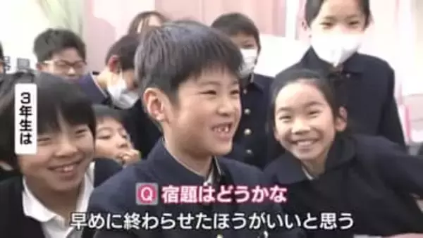 公立小中学校で終業式　待ちに待った冬休み「スキーやりたい！」「こたつでのびのび…」　広島