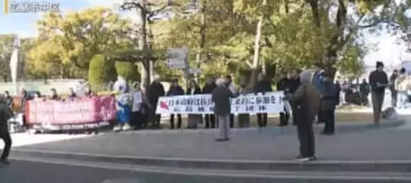 核禁条約発効から５年「核兵器は人類の破滅につながる」　被爆者団体が日本政府に条約参加求め署名活動