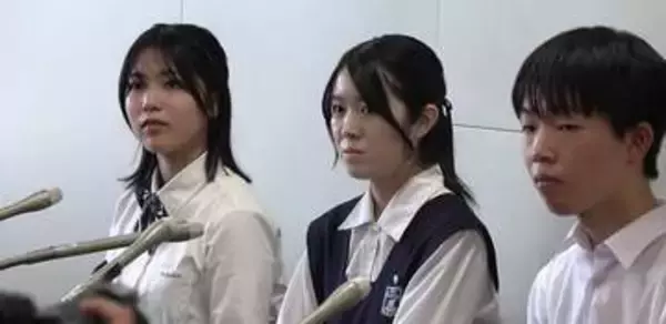 「平和とは受け取るものではなく作りだすもの」　２９代目高校生平和大使　核兵器廃絶に向け決意語る　広島