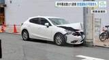 「飲酒運転の疑いも　広島県警・府中警察署の巡査の男（２７）を現行犯逮捕　「電柱にぶつかり車大破」」の画像1