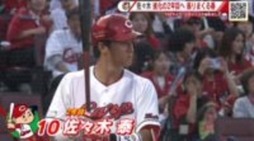 【カープ】佐々木泰選手「『何とかしてくれる』と思われる選手になりたい」２年目のシーズンへ　飛躍誓う！