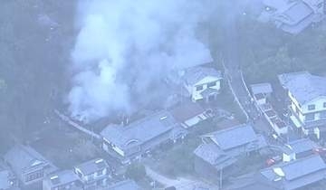 呉市下蒲刈町の住宅火災　焼け跡から見つかった遺体　この家に住む63歳の男性と判明