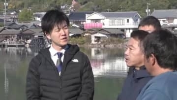 養殖カキ大量死　鈴木農水相が東広島市を視察　「なぜこうなったのか調査し経営を支えたい」　広島