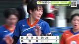 「【超速報】春高バレー2回戦　広島県勢は男女ともに勝利！　銀河学院は鳥栖商を下す　崇徳は市立船橋に勝利」の画像1