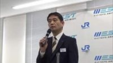 ＪＲ西日本 飯田支社長「経済効果など見極め選択する」との見通し　芸備線再構築協議会のバス実証実験前に