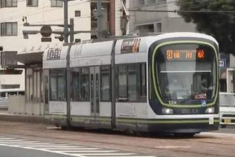 【広島電鉄 路面電車】最高速度、時速５０キロに引き上げ　自動車と並走する路面電車としては全国初