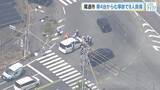 「車５台がからむ事故　しまなみ海道・生口島北インター出口付近　８人病院搬送うち１人重傷か　広島・尾道市」の画像1