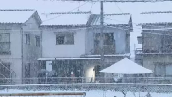 広島市安佐北区口田南の住宅で火事