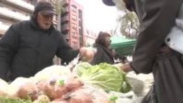 「ひろしま朝市」　開催1000回の節目　平和大通りで23年続く