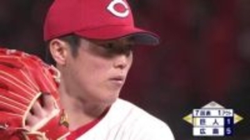 カープ森下が今シーズン初勝利「ほっとしています」ファビン、大森がＨＲで援護　中崎も躍動７年ぶりセーブ