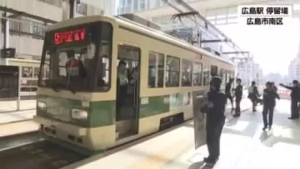 広島電鉄「駅前大橋ルート」 テロ対応訓練 「利用者の安全を最優先に、警察との連携を深めたい」