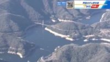 水不足が深刻　福山市と府中市で農業用水の「自主節水」を開始　芦田川流域のダム、貯水量が約半分に　広島