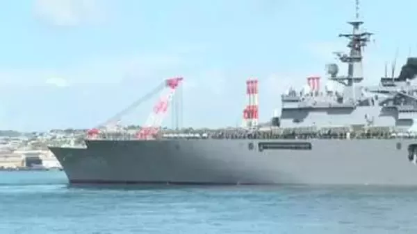 自衛隊 海外で初めての"消火活動"  インドネシア山林火災で国際緊急援助隊 呉基地「くにさき」出港
